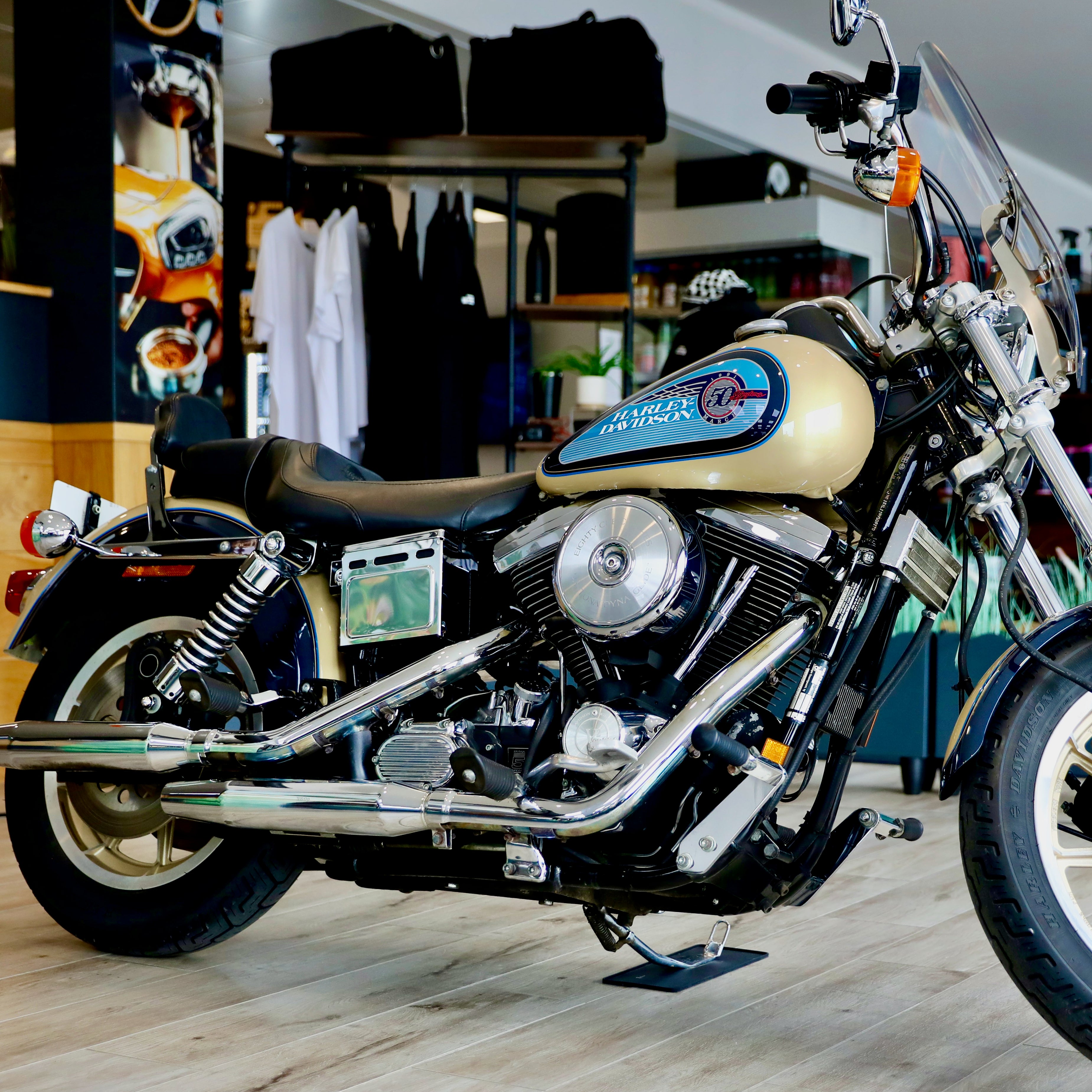 HARLEY DAVIDSON DAYTONA DYNA GLIDE 50TH ANNIVERSARY EDITION