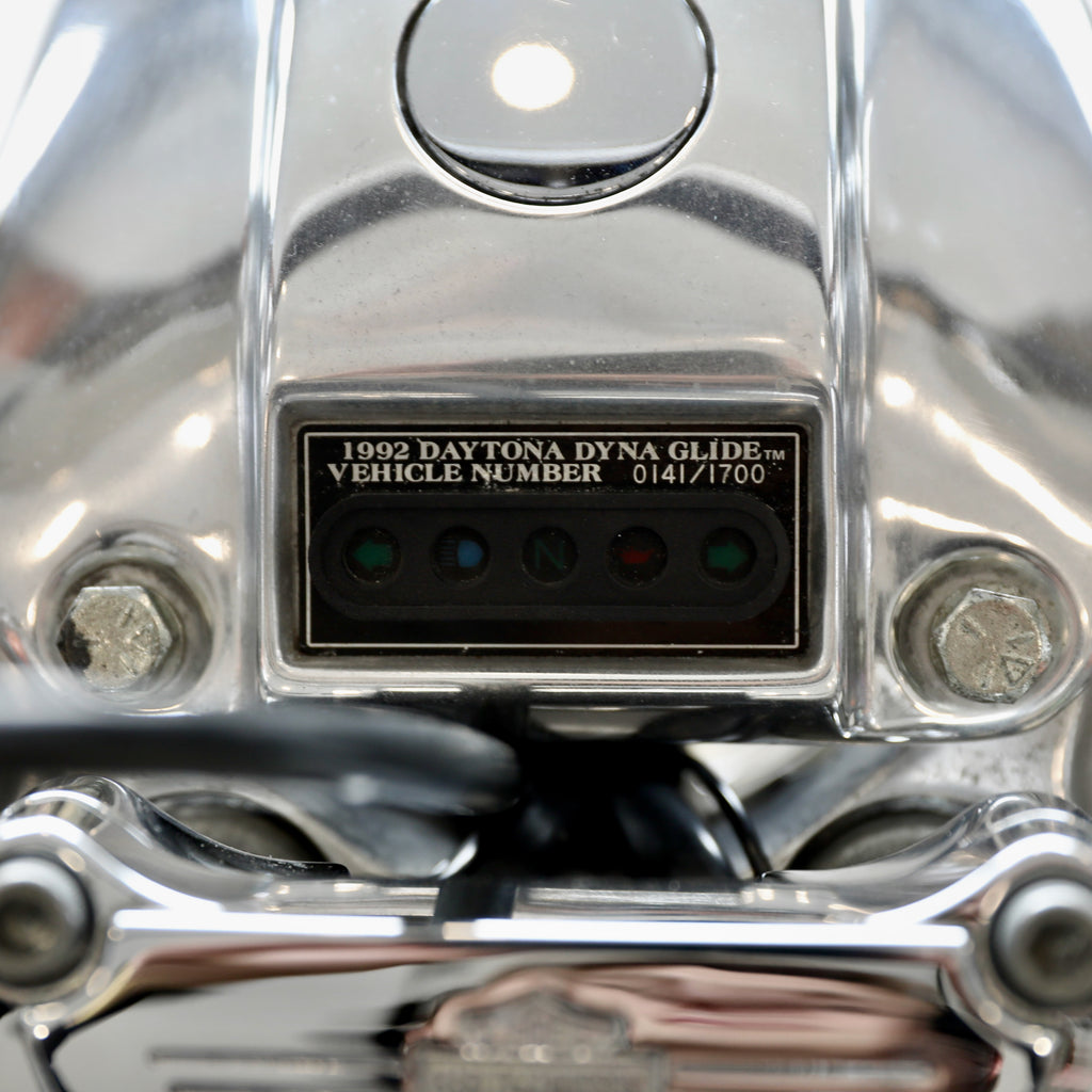HARLEY DAVIDSON DAYTONA DYNA GLIDE 50TH ANNIVERSARY EDITION