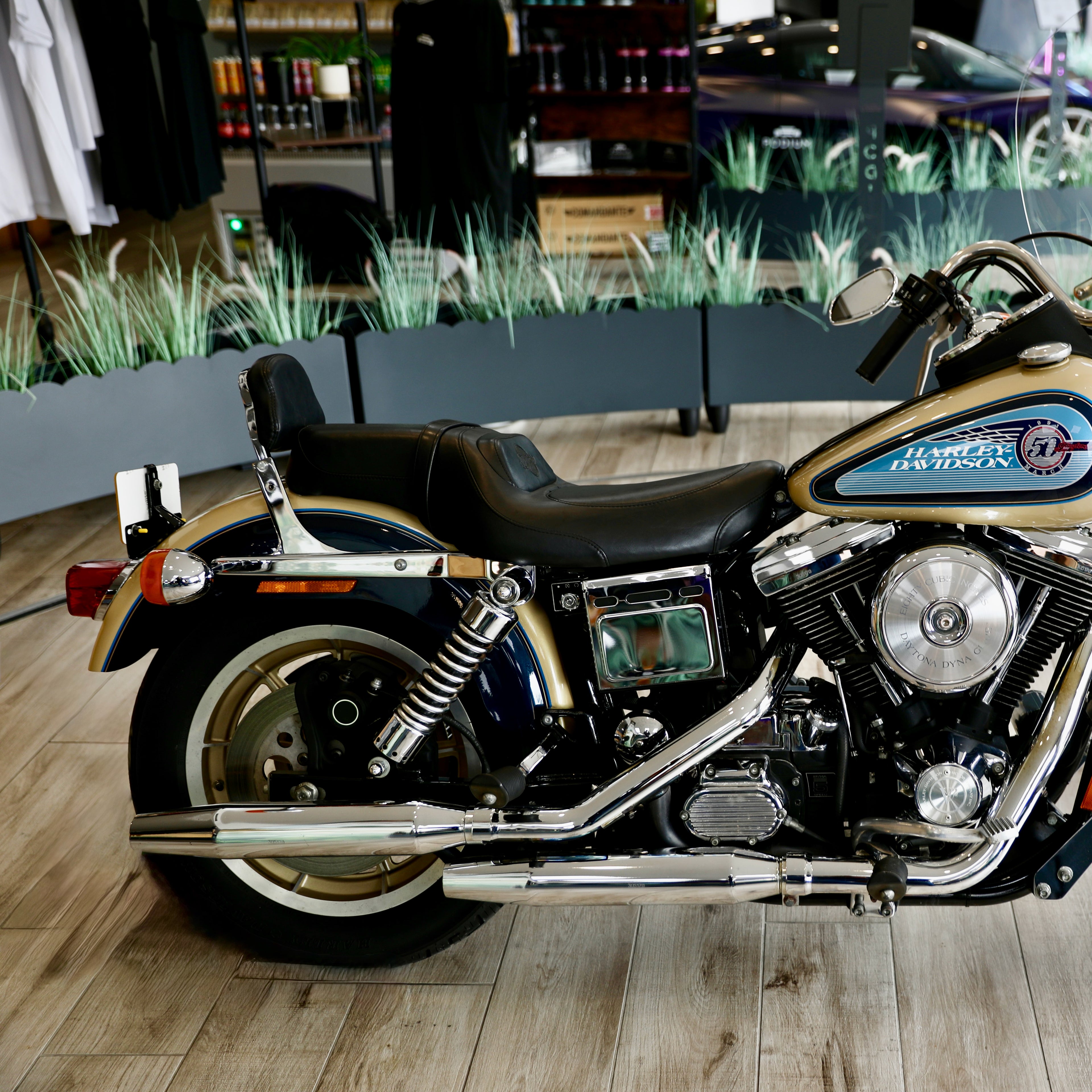 HARLEY DAVIDSON DAYTONA DYNA GLIDE 50TH ANNIVERSARY EDITION