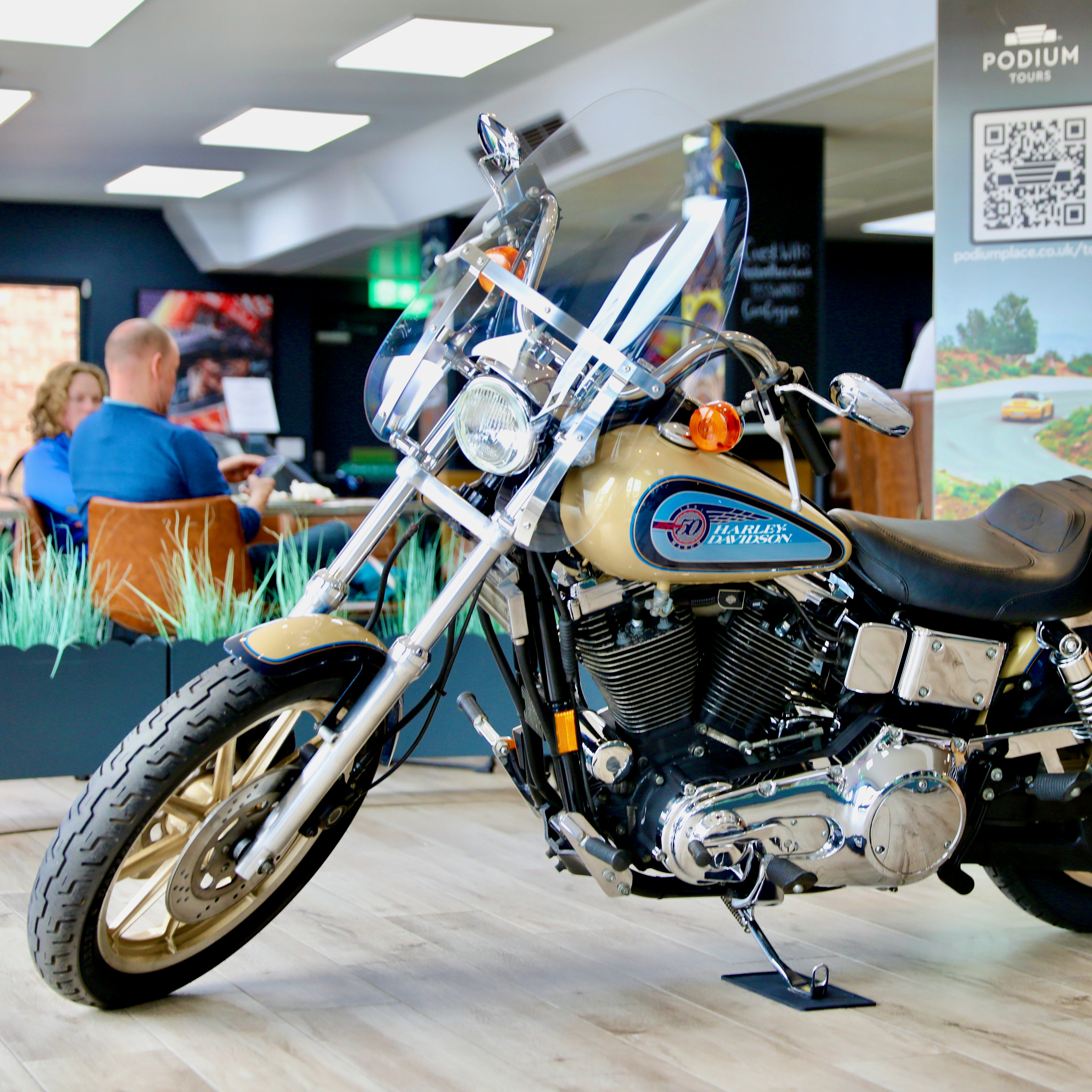 HARLEY DAVIDSON DAYTONA DYNA GLIDE 50TH ANNIVERSARY EDITION