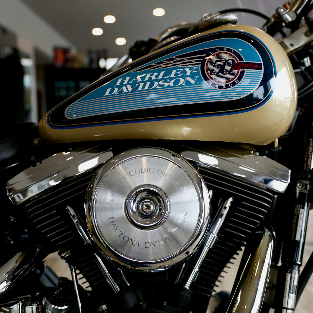 HARLEY DAVIDSON DAYTONA DYNA GLIDE 50TH ANNIVERSARY EDITION